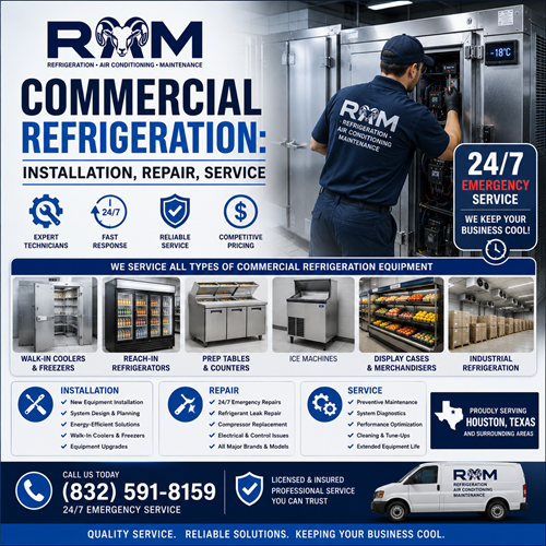 Commercial Refrigeration: Installation, Repair, Service